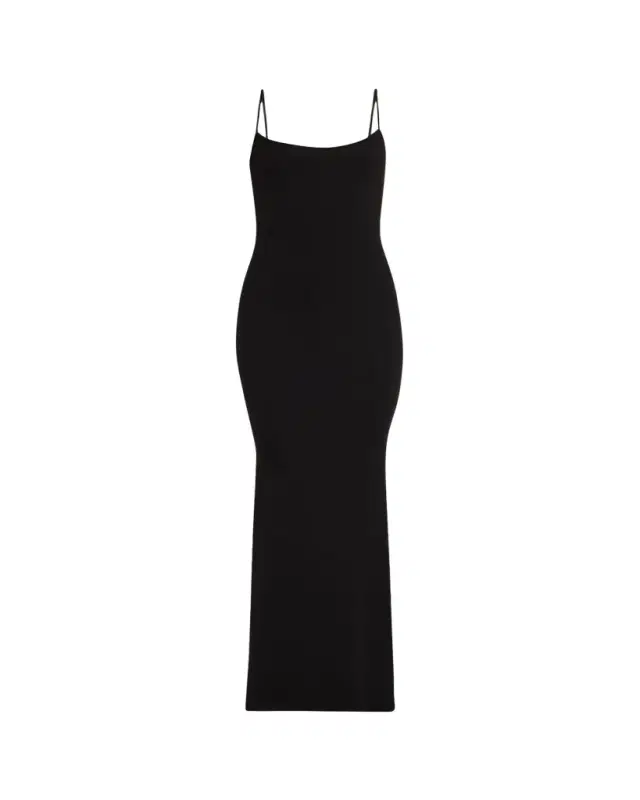 SKIMS Soft Lounge Ribbed Maxi Slip Dress