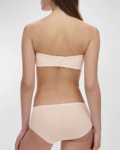 Chantelle Nora Strapless Floral Lace Bra | Thumbnail 6