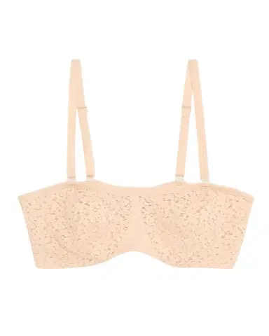 Chantelle Nora Strapless Floral Lace Bra | Thumbnail 1