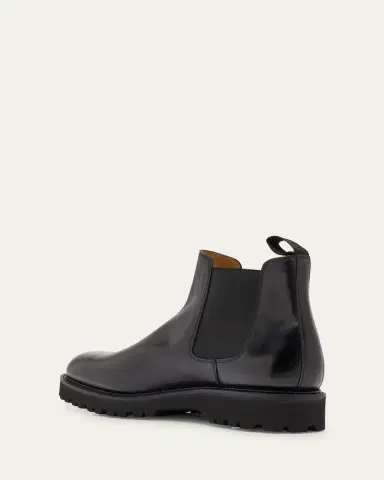 John Lobb Men's Lawry Leather Lug-Sole Chelsea Boots | Thumbnail 4