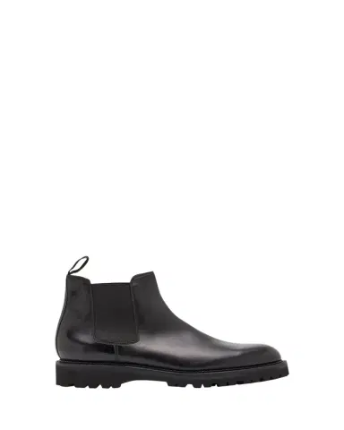 John Lobb Men's Lawry Leather Lug-Sole Chelsea Boots | Thumbnail 1