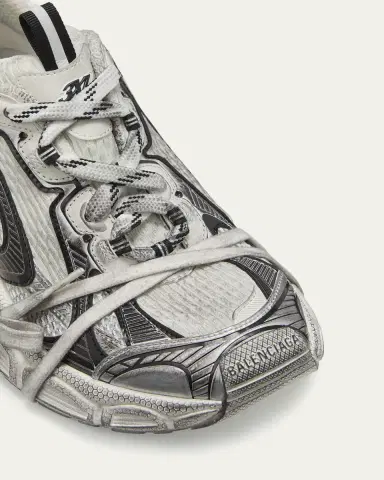 Balenciaga 3XL Metallic Mesh Lace Trainer Sneakers | Thumbnail 5