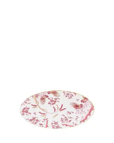 Ginori 1735 Oro di Doccia Magenta Pickle Dish | Thumbnail 1