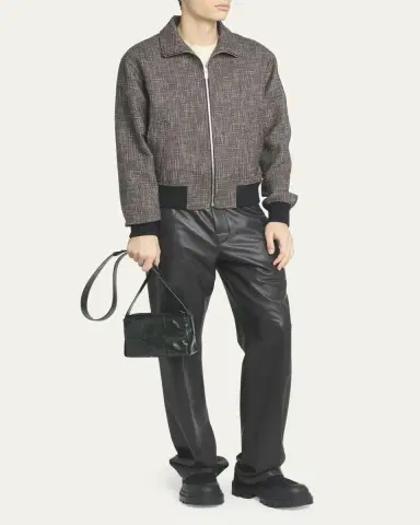 Bottega Veneta Men's Arco Small Leather Crossbody Bag | Thumbnail 5 Bottega Veneta Men's Arco Small Leather Crossbody Bag | Thumbnail 5