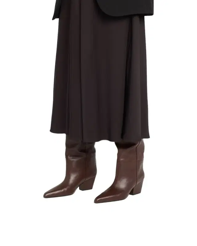 Jane Leather Knee Boots