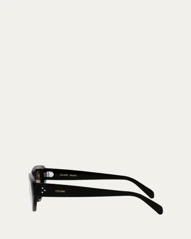Celine Bold 3 Dots Acetate Cat-Eye Sunglasses | Thumbnail 3