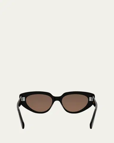 Celine Bold 3 Dots Acetate Cat-Eye Sunglasses | Thumbnail 5