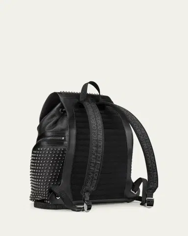 Christian Louboutin Men's Funky Spikes Leather Backpack | Thumbnail 5 Christian Louboutin Men's Funky Spikes Leather Backpack | Thumbnail 5
