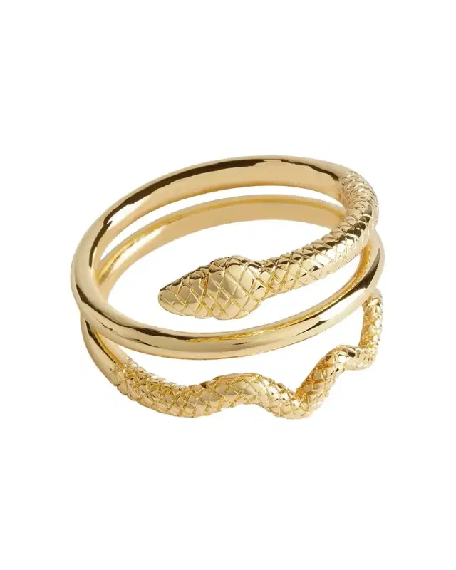 L'Objet Serpent Napkin Rings Jewels, Set of 4