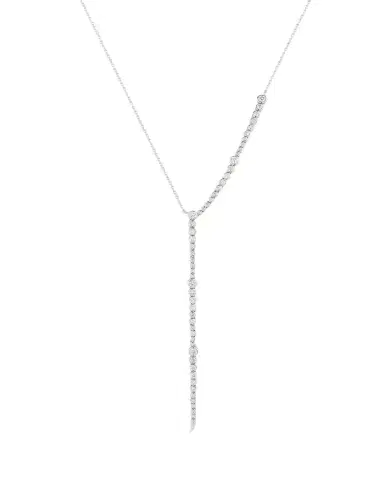 ONDYN Simone Necklace with Diamonds, 18"L | Thumbnail 1