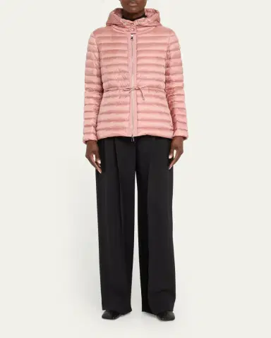 Moncler Raie Short Puffer Parka Jacket | Thumbnail 2