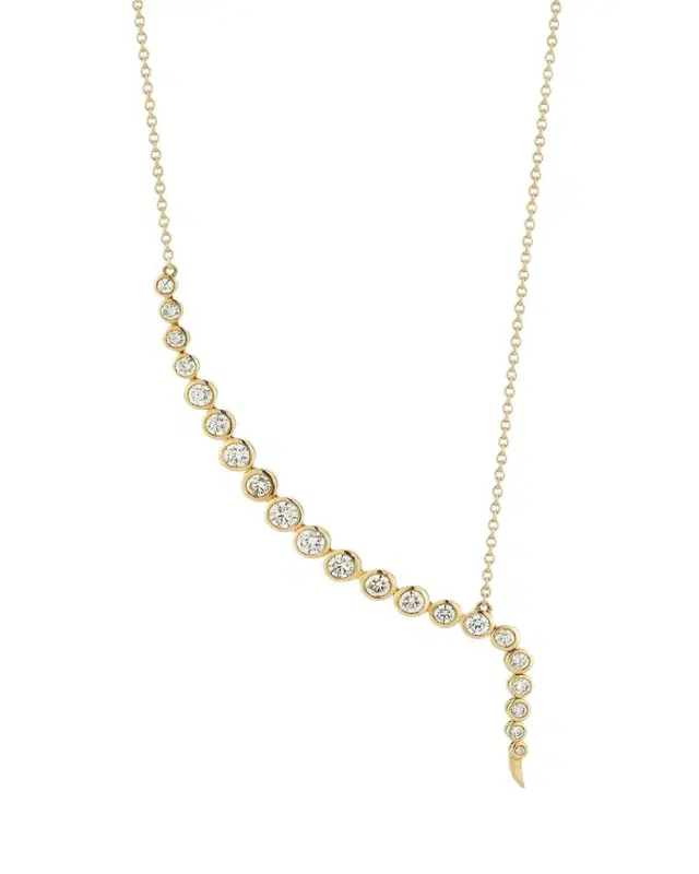 ONDYN Luminesence Necklace with Diamonds, 18"L