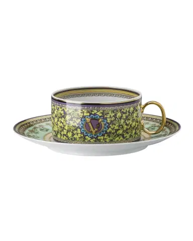 Versace Barocco Mosaic Tea Cup & Saucer | Thumbnail 2