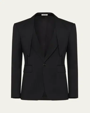 Alexander McQueen Men's Lapel-Collar Sport Coat | Thumbnail 5