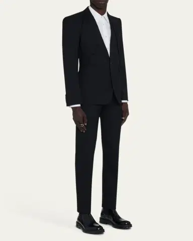 Alexander McQueen Men's Lapel-Collar Sport Coat | Thumbnail 8