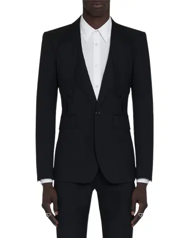 Alexander McQueen Men's Lapel-Collar Sport Coat | Thumbnail 1
