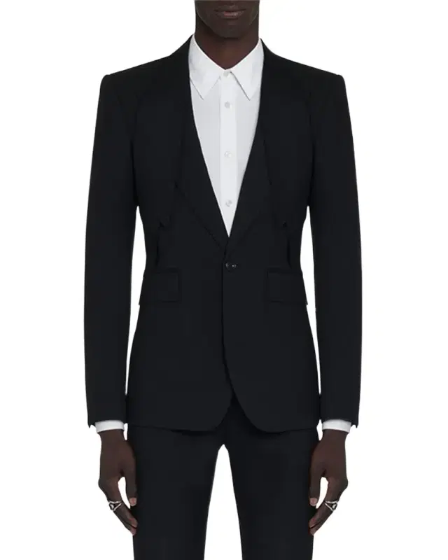 McQueen Men's Lapel-Collar Sport Coat