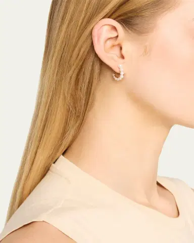 Sophie Bille Brahe Petit Boucle de Perle Earring, Single | Thumbnail 2 Sophie Bille Brahe Petit Boucle de Perle Earring, Single | Thumbnail 2