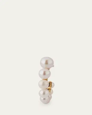 Sophie Bille Brahe Petit Boucle de Perle Earring, Single | Thumbnail 3 Sophie Bille Brahe Petit Boucle de Perle Earring, Single | Thumbnail 3