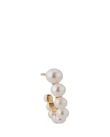 Sophie Bille Brahe Petit Boucle de Perle Earring, Single | Thumbnail 1 Sophie Bille Brahe Petit Boucle de Perle Earring, Single | Thumbnail 1