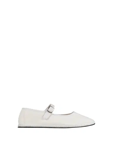 Vibi Venezia Cotton Mary Jane Ballerina Flats | Thumbnail 1