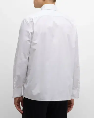 Saint Laurent Men's Poplin Dress Shirt | Thumbnail 3 Saint Laurent Men's Poplin Dress Shirt | Thumbnail 3