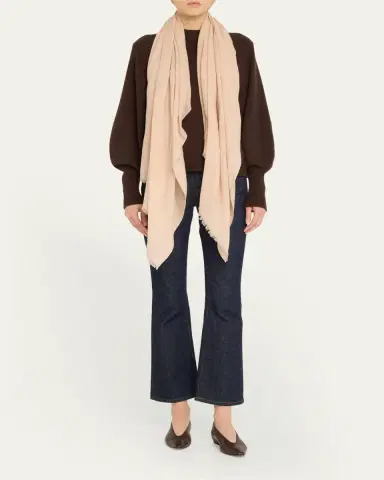 Faliero Sarti Raissa Sparkle Wool Blend Scarf | Thumbnail 2
