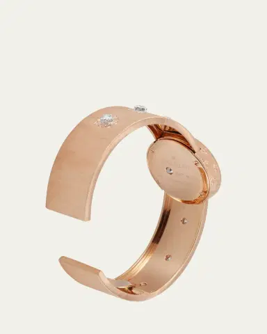 Buccellati Macri 18K Yellow Gold Diamond and Agate Watch | Thumbnail 4 Buccellati Macri 18K Yellow Gold Diamond and Agate Watch | Thumbnail 4