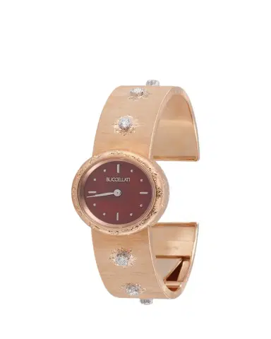 Buccellati Macri 18K Yellow Gold Diamond and Agate Watch | Thumbnail 1 Buccellati Macri 18K Yellow Gold Diamond and Agate Watch | Thumbnail 1