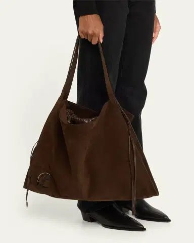 Christian Louboutin Le 54 Tote in Suede | Thumbnail 9 Christian Louboutin Le 54 Tote in Suede | Thumbnail 9