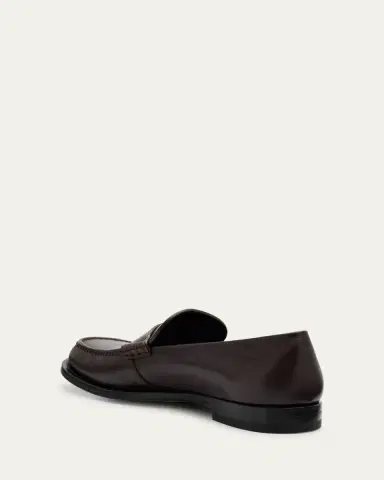 The Row Novus Leather Slip-On Loafers | Thumbnail 5