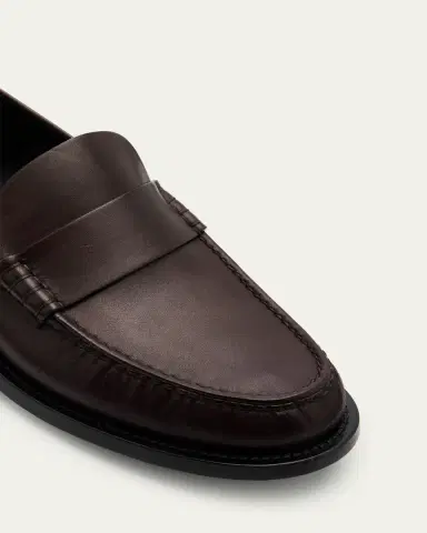 The Row Novus Leather Slip-On Loafers | Thumbnail 6
