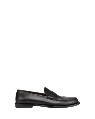 The Row Novus Leather Slip-On Loafers | Thumbnail 1