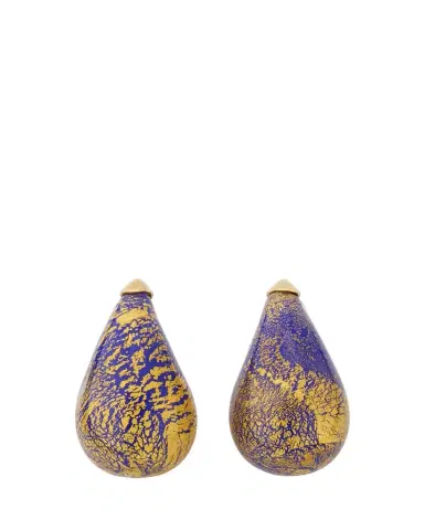 Bottega Veneta Glass Drop Earrings, Midnight Blue | Thumbnail 1