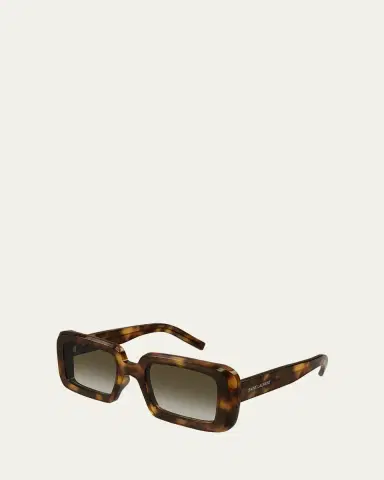 Saint Laurent Acetate Rectangle Sunglasses | Thumbnail 2 Saint Laurent Acetate Rectangle Sunglasses | Thumbnail 2