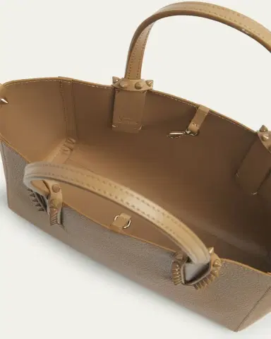 Christian Louboutin Cabata Soft East-West Mini Shoulder Bag in Grained Leather | Thumbnail 9