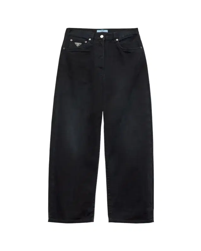 Straight Leg Denim Pants