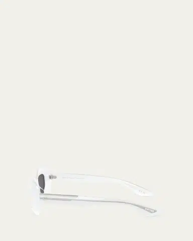 Khaite x Oliver Peoples Beveled Acetate Rectangle Sunglasses | Thumbnail 3 Khaite x Oliver Peoples Beveled Acetate Rectangle Sunglasses | Thumbnail 3