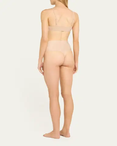 Spanx Sheer Power High-Rise Shaping Thong | Thumbnail 3