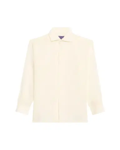 Ralph Lauren Collection Capri Button Down Linen Voile Shirt | Thumbnail 1 Ralph Lauren Collection Capri Button Down Linen Voile Shirt | Thumbnail 1