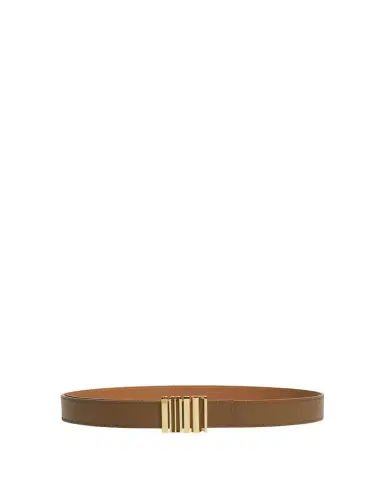 Loewe Graphic Buckle Leather Belt | Thumbnail 1