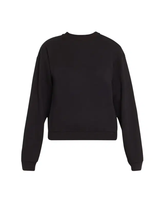 Cotton Fleece Crewneck Pullover