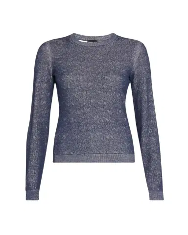 Giorgio Armani Shiny Viscose Knit Top | Thumbnail 1 Giorgio Armani Shiny Viscose Knit Top | Thumbnail 1