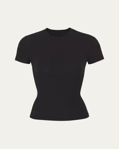 SKIMS Cotton Jersey Crewneck T-Shirt | Thumbnail 6