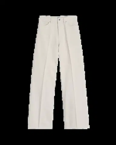 TOTEME High-Rise Straight-Leg Press-Creased Denim Jeans | Thumbnail 2 TOTEME High-Rise Straight-Leg Press-Creased Denim Jeans | Thumbnail 2