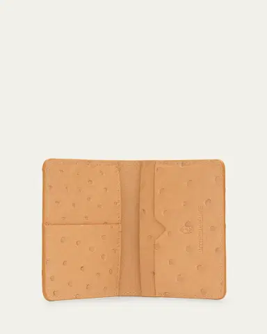 Jacques Marie Mage Men's Cassandre Ostrich Bifold Wallet | Thumbnail 3