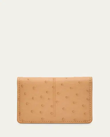 Jacques Marie Mage Men's Cassandre Ostrich Bifold Wallet | Thumbnail 4