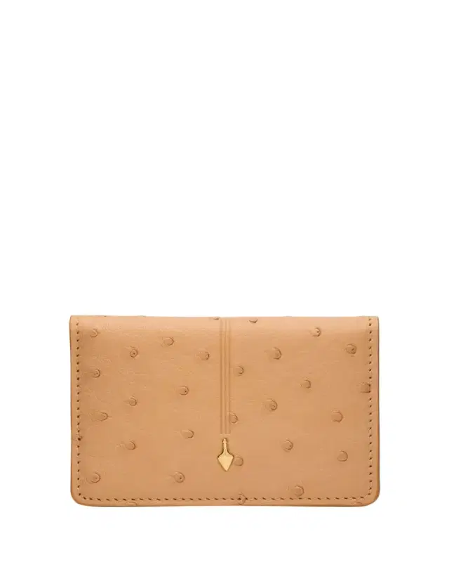 Jacques Marie Mage Men's Cassandre Ostrich Bifold Wallet