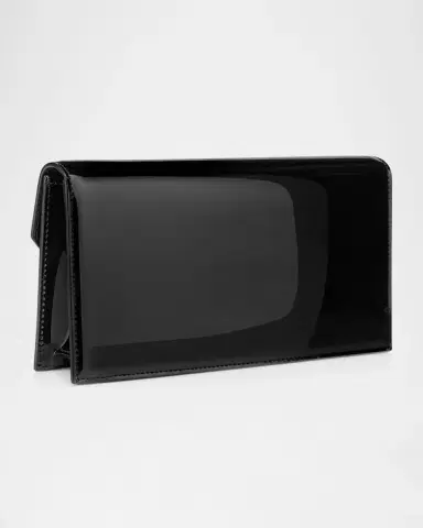 Christian Louboutin Loubi54 Flap Patent Leather Clutch Bag | Thumbnail 16 Christian Louboutin Loubi54 Flap Patent Leather Clutch Bag | Thumbnail 16
