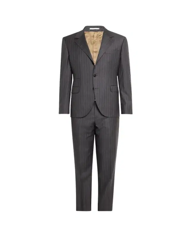 Men's 150s Wool Pinstripe Suit
